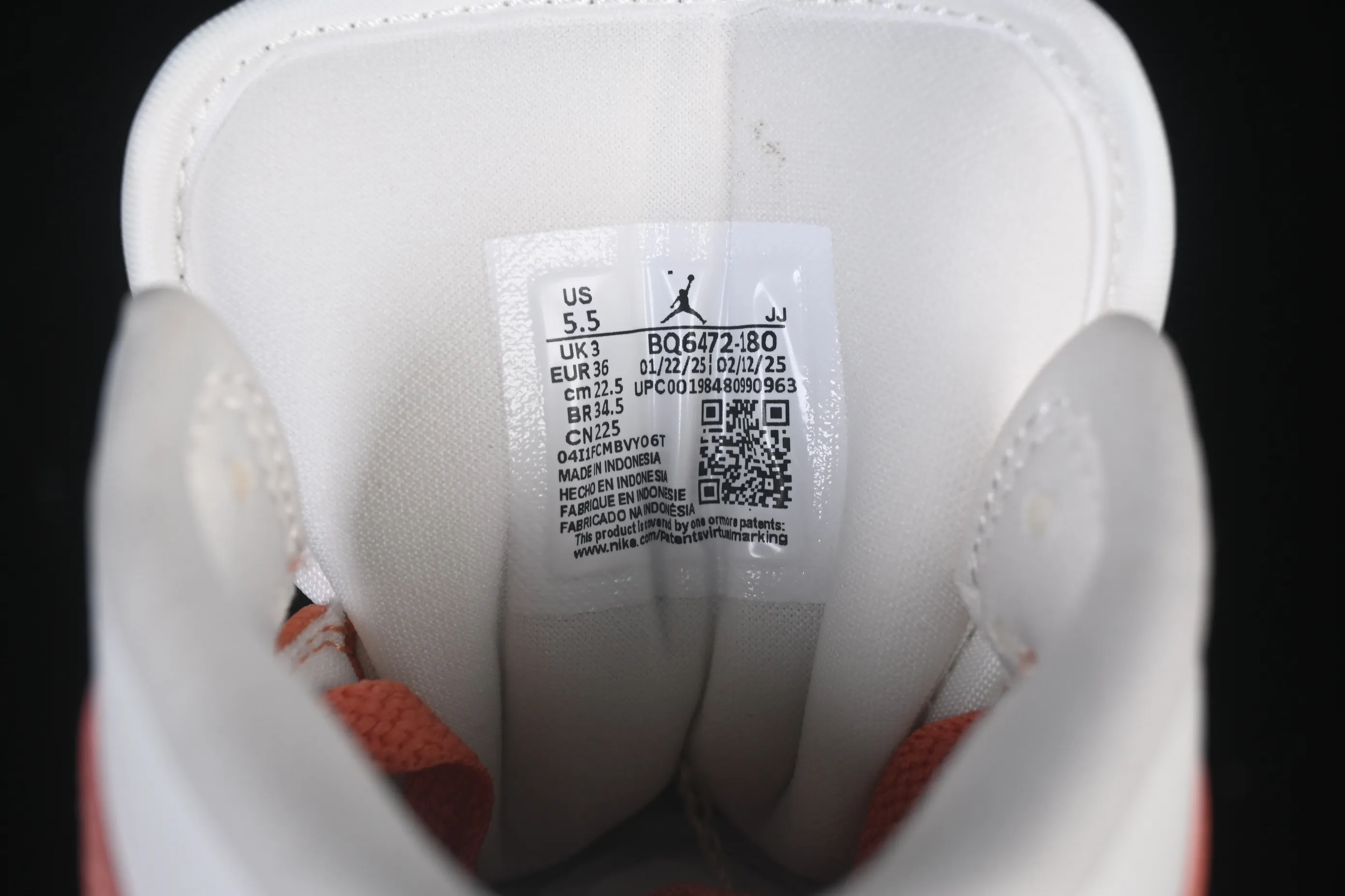 All categories Air Jordan Jordan series basketball shoes Air Jordan 1 Mid G version pure original Air Jordan 1 Mid AJ1 Joe 1 Sunshine Orange DQ8426-180
